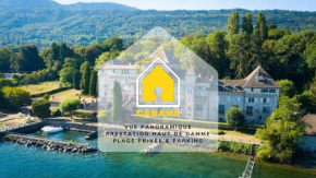 Cabana & Nuit de Château au bord du Lac Léman